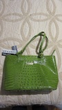 New Old Stock with Tags Brahmin Medium Alden Glossy Leather Melbourne Handbag