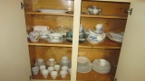 Large Grouping of Porcelain and Ironstone Plates, Bowls, Cups, etc.