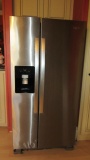 Whirlpool Stainless Side by Side Refrigerator with Ice/Water in Door