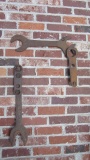 Four Old Rusty Wrenches