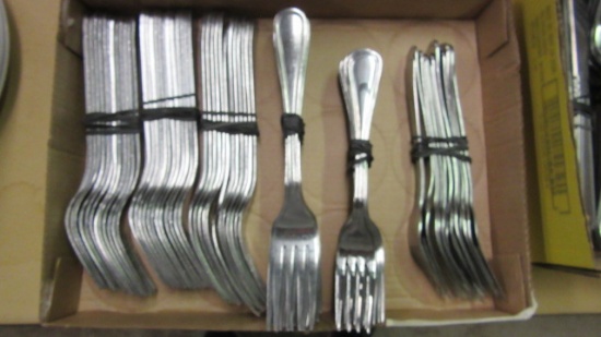 Two Dozen 7 1/8" Forks and Four Dozen 8 1/4" Forks