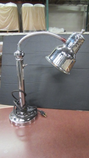 Hanson Brass Goose Neck Warming Lamp