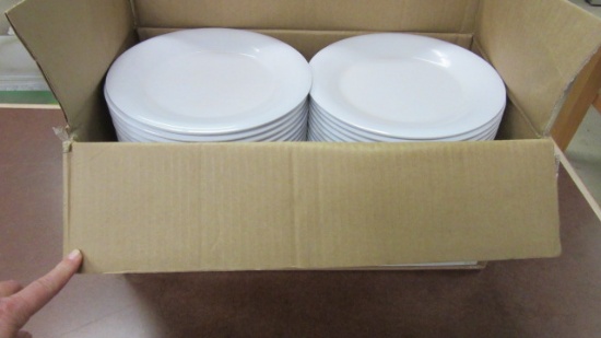 Four Dozen G-E-T 9" Melamine Plates in Box