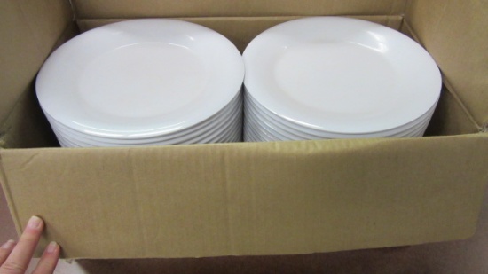 Four Dozen G-E-T 9" Melamine Plates in Box