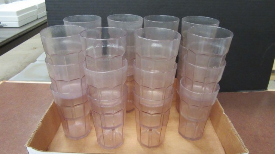 Two Dozen Cambro Plastic Tumblers