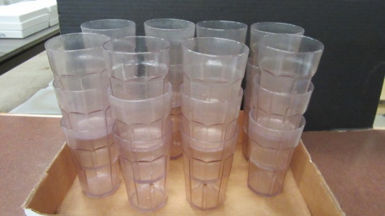 Two Dozen Cambro Plastic Tumblers