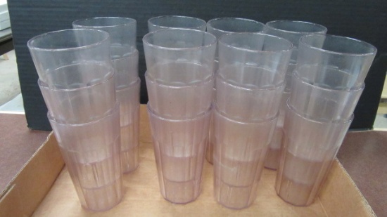 Two Dozen Cambro Plastic Tumblers