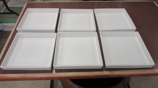 Three Bugambilia Vinyl Coated Aluminum Food Service Dishes