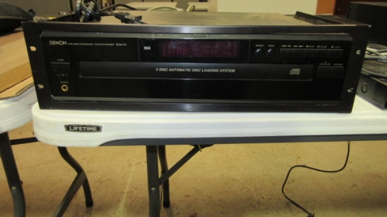 Denon DCM-270 PCM Audio Technology 5 Disc Changer