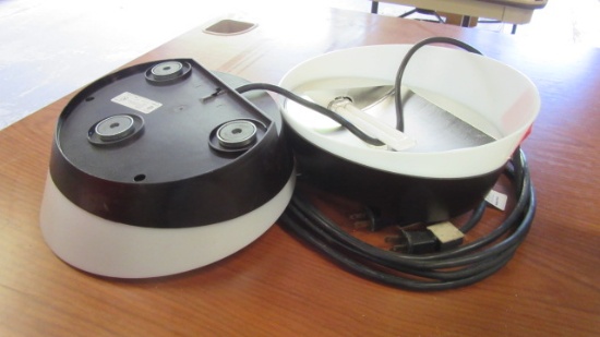 Two Teknion Portable Magnetic Task Lights