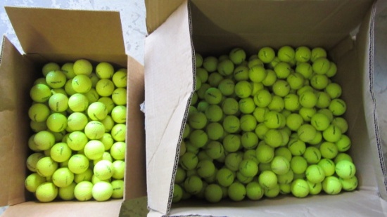 300+/- Titleist Yellow Practice Golf Balls