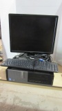 Dell Optiplex 7010 CPU, Keyboard, Mouse and 19
