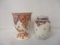 Pijnakcer Royal Delft Dore Hand Painted Vase and Tea Caddy - Signed