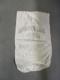 Vintage Brumfield's Race Horse Oats Feed Bag