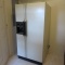 Almond Whirlpool Side by Side Refrigerator with Ice/Water in Door