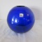 Blenko Cobalt Blue Ball Vase