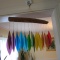 BlueHandworks Colored Glass Wind Chime