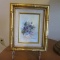 Jean Adams Signed Original Floral Still Life Bouquet Painting on Canvas with Stand