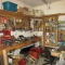 Contents of Garage Back Left Alcove-Fasteners, Power Tools, Hand Tools,