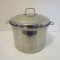 RSVP Stainless Steel Stock Pot with Steamer Basket