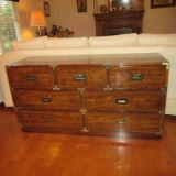 Bernhardt 3 over 4 Chest with Brass Accents