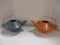 Two Art Deco Style Pottery Teapots