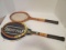Two Vintage Spalding Tennis Racquets