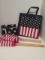 American Flags with Tote Bag