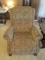 Upholstered Recliner with Nailhead Accents