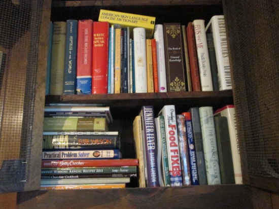 Two Cabinets of Books