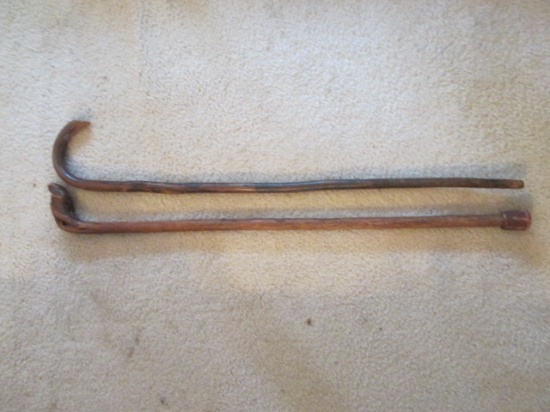 Two Wood Canes