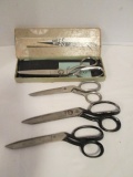 Four Pairs of Vintage Shears