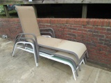 Three Stacking Lounge Chairs
