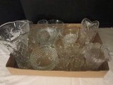 Clear Glass Vases, Glasses, Pitchers, and More