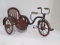 Decorative Tricycle with Woven Side Seat