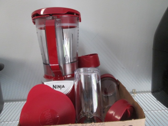 Ninja Red Blender Set