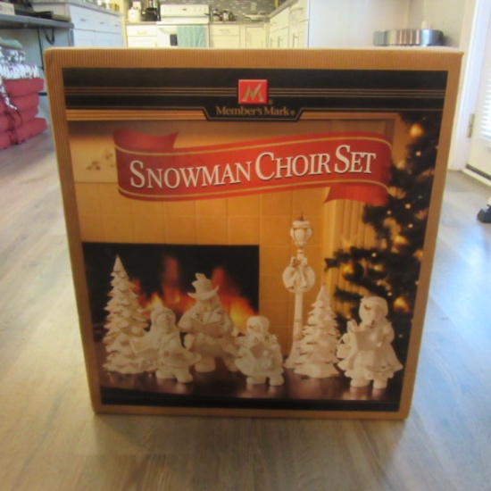 Member's Mark Snowman Choir Set in Original Box