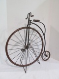 Decorative Vintage Style Big Wheel Tricycle with Stand