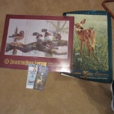 1993 and 1993 Southeastern Wildlife Exposition Poster Prints Signed by Artists