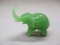 Jade Glass Elephant Made in China 3