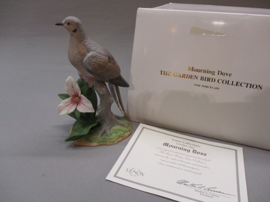 1999 Lenox "Morning Dove" Fine Porcelain Bird Figurine 5 1/2"
