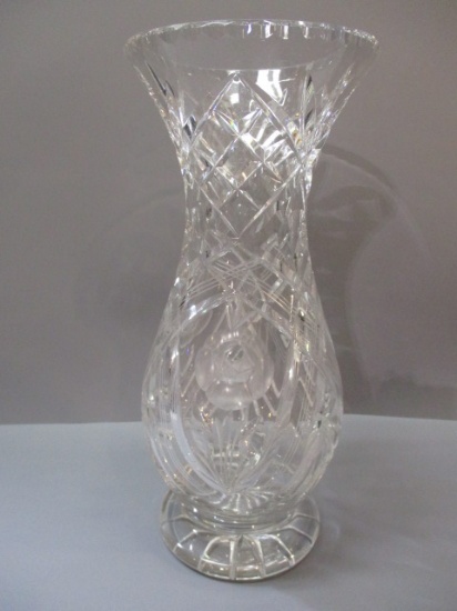 12 1/2" Crystal Vase