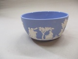 Vintage Wedgwood Blue Jasperware Bowl 5