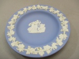 Vintage Wedgwood Blue Jasperware Small Plate 4 1/2