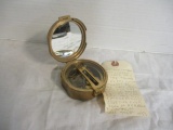 Antique Compass from London, England English Navy