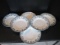 Six Anchor Pottery Semi-Porcelain Transferware Plates