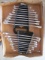 Pittsburgh 9 Pc Standard and 9 Pc Metric Combination Wrench Sets