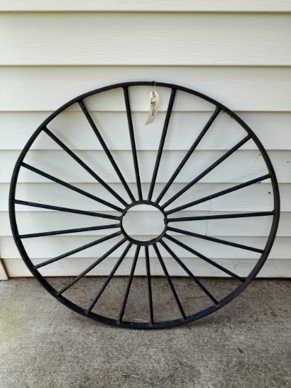 36" Iron Wagon Wheel