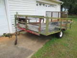 7' x 8' Utility Trailer with 1 7/8