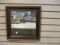 Wood Framed Square Wall Mirror